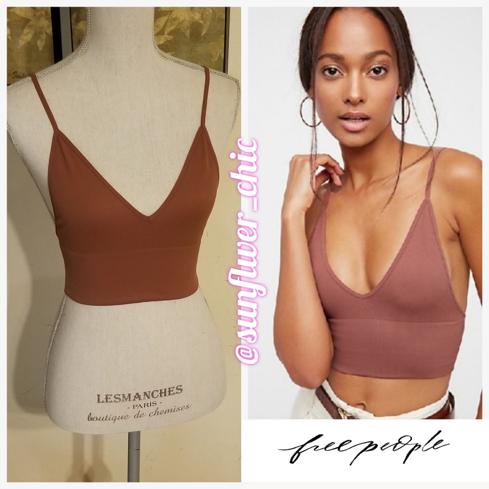 🆕️ NWOT Free People Intimately Ali Low Back Bra - Picture 2 of 8